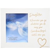 Daughter Guardian Angel, Memorial Photo Frame