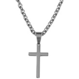 Cross Necklace, Stainless Steel