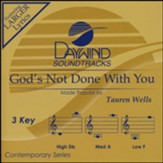 God's Not Done With You, Accompaniment CD