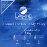 I Found The Lily In My Valley, Accompaniment CD