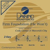 Firm Foundation (He Won't) [Music Download]