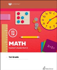 Lifepac Math, Grade 1, Teacher's Guide Part 2