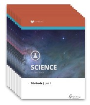 Lifepac General Science 1, Grade 7, Workbook Set