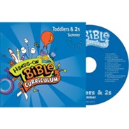 Hands-On Bible Curriculum Toddlers & 2s CD, Summer 2024