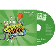 Hands-On Bible Curriculum Grades 5 & 6 CD, Summer 2024