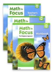 Math in Focus: The Singapore Approach Grade 3 First Semester Homeschool Package