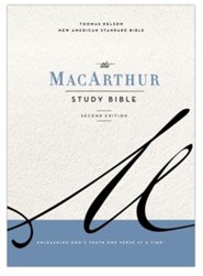 NASB MacArthur Study Bible