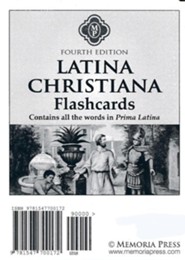 Prima Latina/Latina Christiana Flashcards (4th Edition)