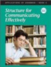 Applications of Grammar Book 2: Structure for Communicating  Effectively, Grade 8 (Remedial Grades 9-10)