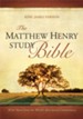 The Matthew Henry Study Bible, KJV - Bonded Leather, Black