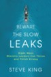 Beware the Slow Leaks: Eight Ways Ministry Leaders Can Thrive and Finish Strong - eBook