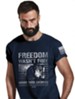 Freedom Wasn't Free Shirt, Navy, Small