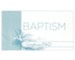 Baptism Certificates, Pad of 25