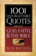 1001 Unforgettable Quotes About God, Faith, and the Bible - eBook