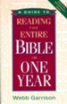 A Guide to Reading the Entire Bible in One Year - eBook