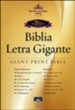 Biblia Letra Gigante RVR 1960, Piel Fabricada Negra, Ind.  (RVR 1960 Giant Print Bible, Bonded Leather Black, Ind.)