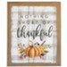 Nothing Short Of Thankful Canvas Sign