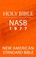 Holy Bible: New American Standard Bible (NASB 1977 Edition) - eBook