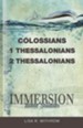 Immersion Bible Studies: Colossians, 1 and 2 Thessalonians - eBook