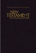 NIV New Testament with Psalms and Proverbs, Pocket-Sized,  Paperback, Black