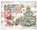 Christmas Cardinals/Merry Christmas, Pine Forest Cards,  Box of 18