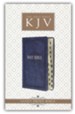 KJV Giant-Print Bible--imitation leather, dark blue