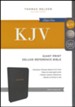 KJV Deluxe Reference Bible, Giant Print, Leather-Look Black Indexed