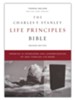 NKJV Charles F. Stanley Life Principles Bible, Comfort Print--soft leather-look, black