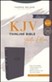 KJV, Thinline Bible Youth Edition, Leathersoft, Gray, Comfort Print