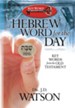 A Hebrew Word for the Day: Key Words from the Old Testament - eBook