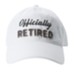 Officially Retired Cap, White