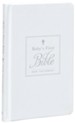 KJV Baby's First New Testament--hardcover, white