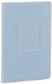KJV Baby's First New Testament--soft leather-look, blue