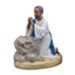 Jesus Praying Figurine, Black