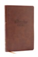 NKJV The Everyday Bible, Comfort Print--soft leather-look, brown