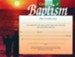 Sunset&#8212Baptism Certificates, Pack of 6