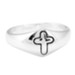 Dome with Cross Cutout Ring, Size 6