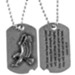 Dogtag Eagle Pendant