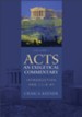 Acts: An Exegetical Commentary : Volume 1: Introduction and 1:1-247 - eBook