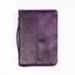 Faith is Being Sure Bible Cover, Purple, Large