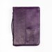 Faith is Being Sure Bible Cover, Purple, Medium