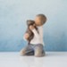 Kindness, Boy with Puppy, Figurine, Ebony Collection