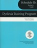 Dyslexia Training Program Schedule 2A, Teacher's Guide  (Homeschool Edition)