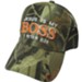 Jesus Is My Boss Cap Camo