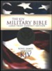 KJV Military Bible, Military Green Simulated Leather Large-Print Compact