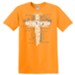 My Father Cares For Me Shirt, Orange, Large