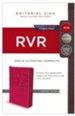 RVR Santa Biblia Ultrafina Compacta, Rosa con cierre (Thinline Compact Bible, Leathersoft Pink with Zipper)
