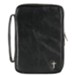 Leather Bible Cover, Black, Thinline