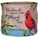 Cardinals Appear Flower Pot Cover, Large