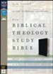 NIV Comfort Print Biblical Theology Study Bible, Bonded Leather, Black, Indexed